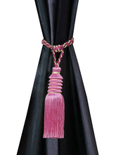 Kuber Industries Polyester 12 Pieces Curtain Tie Back Tassel Set (Pink) -CTKTC12854, Standard (CTKTC012854)